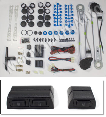 Power Window Conversion Kit, 70-78 240Z-260Z-280Z