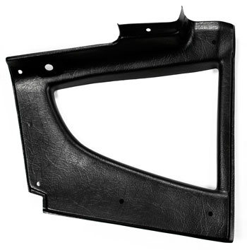 Quarter Window Trim, Left, Black, 70-73 240Z