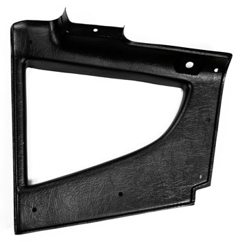 Quarter Window Trim, Right, Black, 70-73 240Z