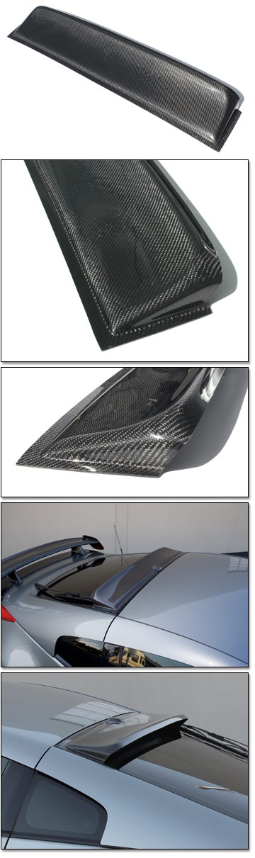 Roofline Wing, Carbon Fiber, 09-19 370Z Coupe