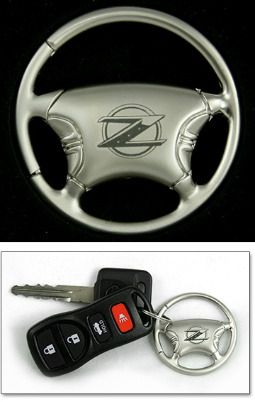 Sale! Key Fob, 350Z "Z" Logo Steering Wheel