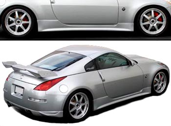 Steve Millen Classic Side Skirts, 03-09 350Z