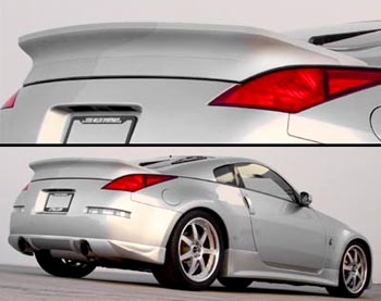 Steve Millen Type 1 Rear Wing, 03-08 350Z Coupe