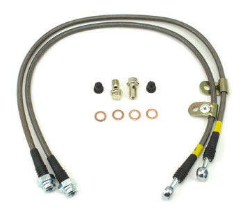 StopTech Stainless Steel Brake Lines, Front, 03-09 350Z