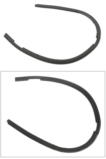 Reproduction T-Top Weatherstrip, Right, Front Edge, 80-83 280ZX Coupe