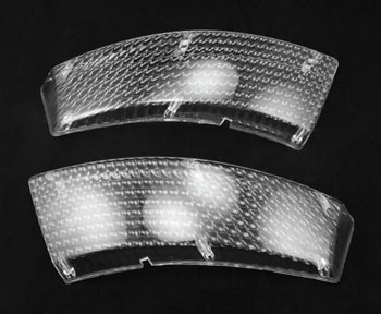 Turn Signal Lens Set, Clear, 70-8/74 240Z-260Z