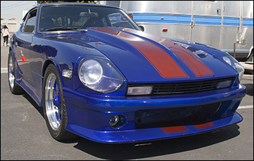 Type-3 Fiberglass Air Dam/Fascia and Splitter, with Grille, 70-78 240Z-260Z-280Z