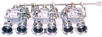 Weber Triple Carburetor Kit, 45 DCOE