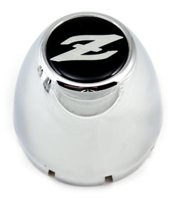 Wheel Cap & Z Emblem Kit, Chrome, Push On, 2 3/4"