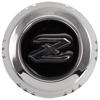 Wheel Emblem, "Z", 79-81 280ZX, Four Spoke Silver Wheels