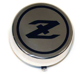 Billet Aluminum Wheel Emblem, 'Z', 81 280ZX Turbo