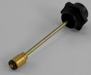 Factory Carb Damper Dipstick, "Flat Top" Hitachi, 73-74 240Z-260Z