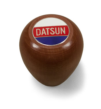 Wooden Shift Knob, "Datsun", 70-83 Z/ZX