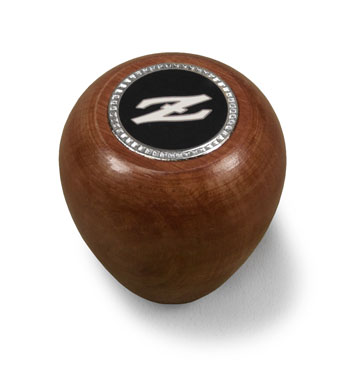 Wooden Shift Knob, Z Emblem, Black, 70-83 Z/ZX