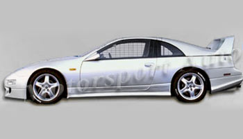 'Z-32' Side Skirt Kit, 90-96 300ZX Coupe