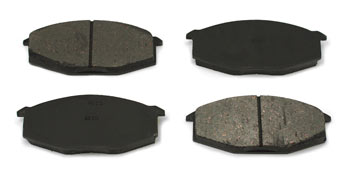 Carbon-Kevlar Brake Pads, Front, 79-83 280ZX