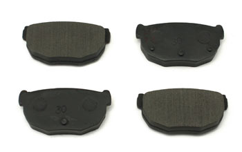 Carbon-Kevlar Brake Pads, Rear, 82-83 280ZX