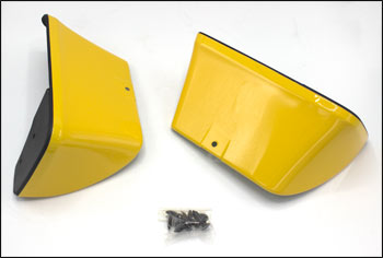 Clearance! Factory Front Splash Guard Kit, Chicane Yellow, 09-20 370Z